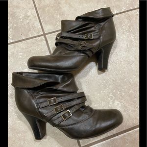 Brown Boots Booties